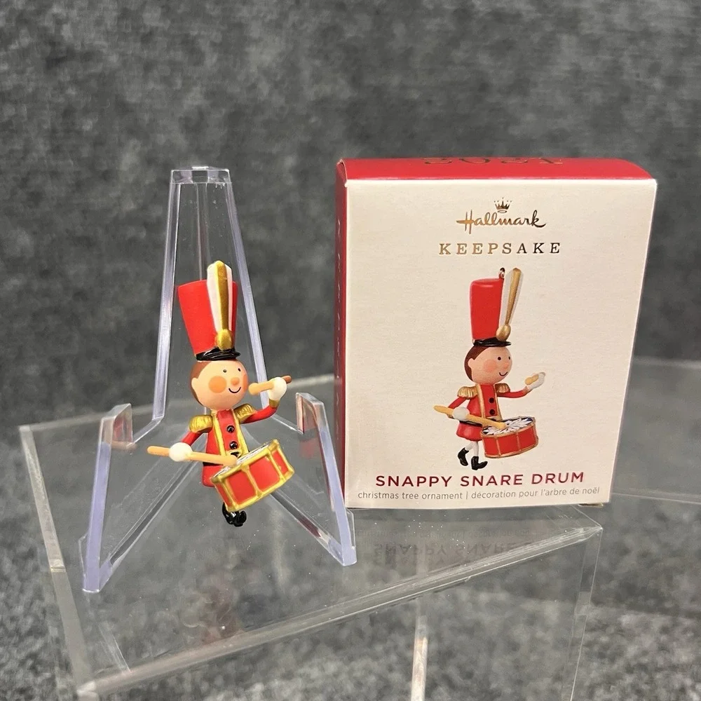 2021 Hallmark Keepsake Ornament Snappy Snare Drum Toy Soldier Band New in Box